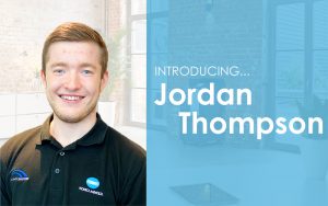 Close up of Jordan Thompson, IT staff at DocSol