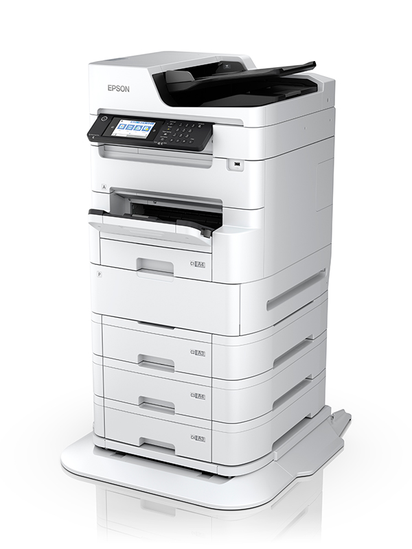 Tall, white printer - Epson WF-C879RTC