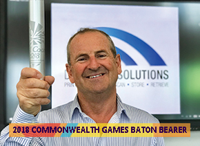 Colin Wheeler 2018 Commonwealth Games Baton Bearer