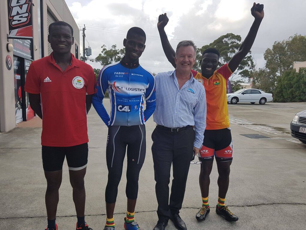 Team Ghana Cycling - Proudly supported by Document Solutions Team Ghana Cycling - Proudly supported by Document Solutions