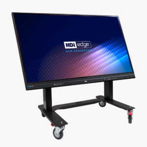 HDi Interactive Screen on stand tilted
