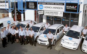 Our History Document Solutions Australia Team